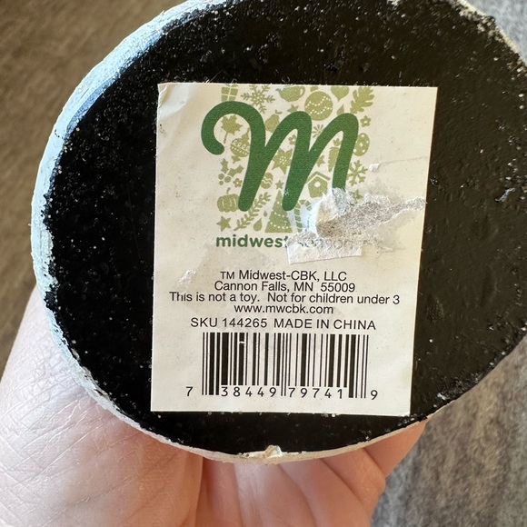 Midwest of Cannon Falls Glittery Vintage Santa - Picture 2 of 5